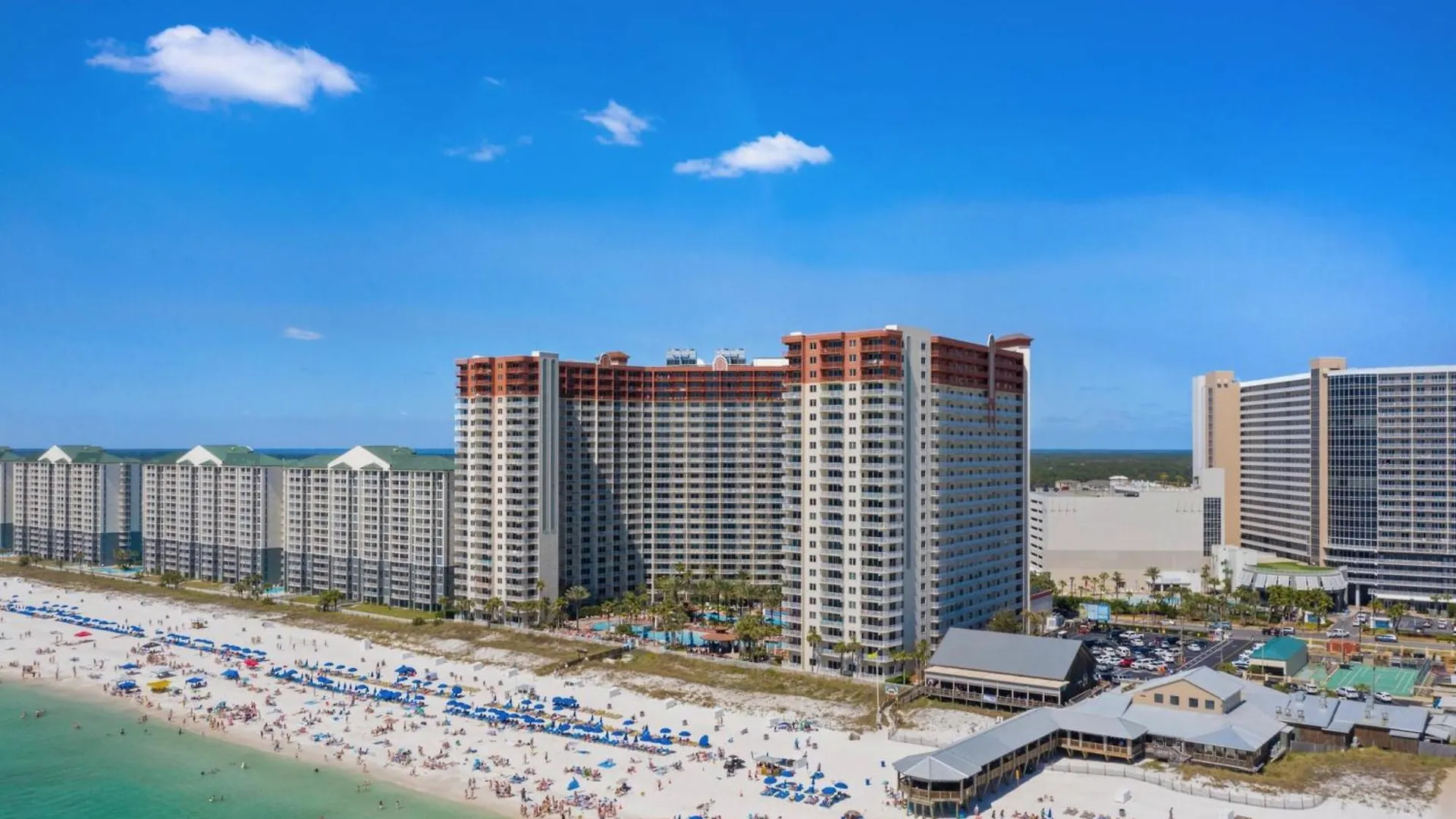 Spacious 2-Bedroom Condo Beachfront Resort! By Dolce Vita Getaways Pcb! Panama City Beach 0*,