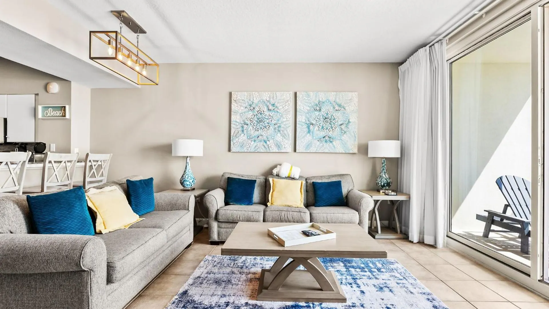 Spacious 2-Bedroom Condo Beachfront Resort! By Dolce Vita Getaways Pcb! Panama City Beach Apartment