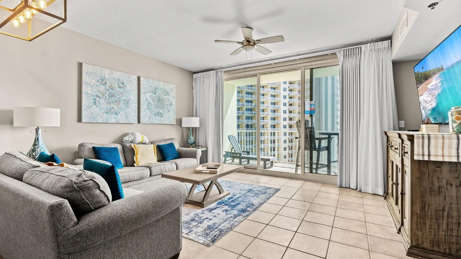 Spacious 2-Bedroom Condo Beachfront Resort! By Dolce Vita Getaways Pcb! Panama City Beach 0*,  ABD